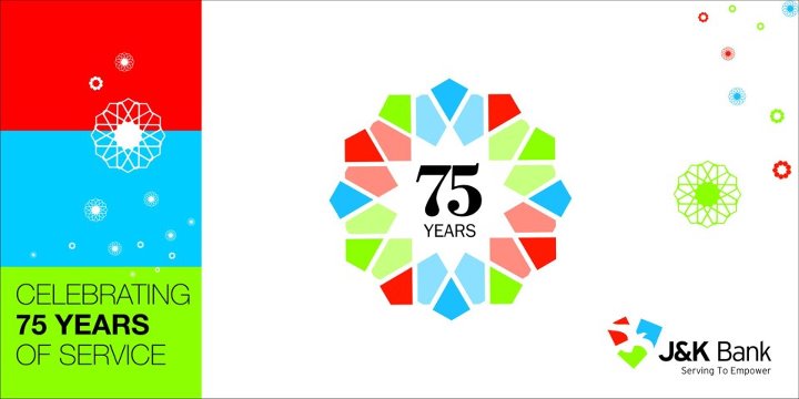 JK bank Celebrating 75 years